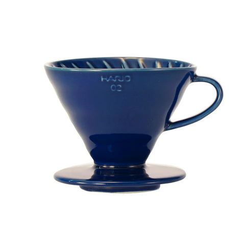 Hario V60 02 Ceramic Dripper – Indigo Blue (Special Edition)