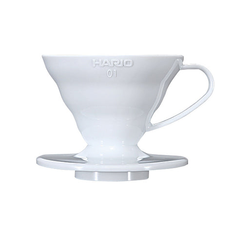 Hario V60 01 White Plastic Coffee Dripper